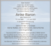 eine Anzeige